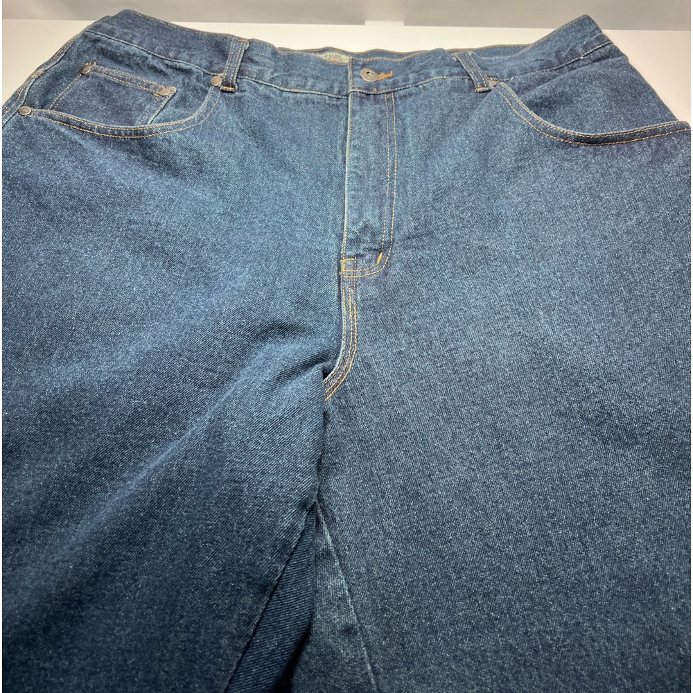 Boston Traders Work Flannel Jeans 40x30 Triple Stitching Straight Leg